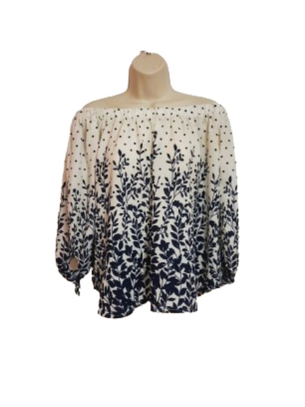 Miley And Molly Floral Dot Top Large